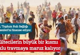 Mültecilerin büyük bir kısmı çoklu travmaya maruz kalıyor
