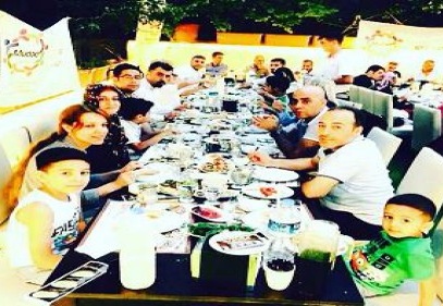 Mümessiller iftar yemeğindeydi