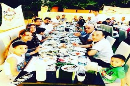 Mümessiller iftar yemeğindeydi