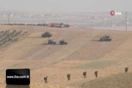 Münbiç sınırında bekleyiş sürüyor