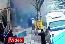 Münbiç'te Patlama Anı