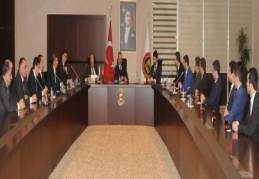 MÜSİAD, GSO yönetimini ziyaret etti