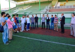 Mustafa Uğur, tecrübelerini sporculara paylaştı