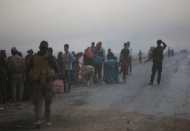 Musul çevre köylerinden göç başladı