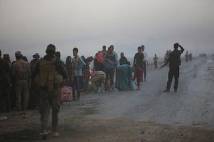Musul çevre köylerinden göç başladı 