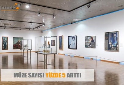 Müze sayısı yüzde 5 arttı