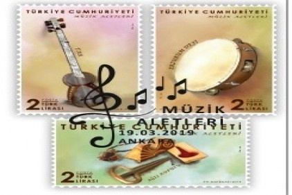 &#8220;Müzik Aletleri&#8221; konulu anma pulu çıkarıldı