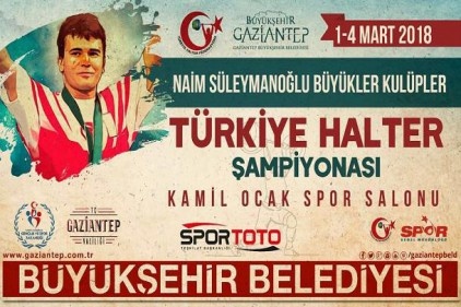Naim Süleymanoğlu Büyükler Türkiye Halter Şampiyonası&#8217; başlıyor