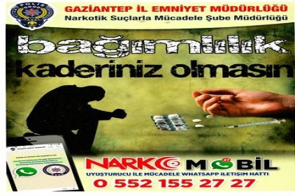 Narko-Mobil Whatsapp ihbar hattı 