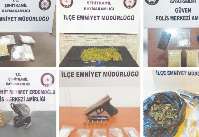 Narkotik operasyonunda 20 şüpheli tutuklandı