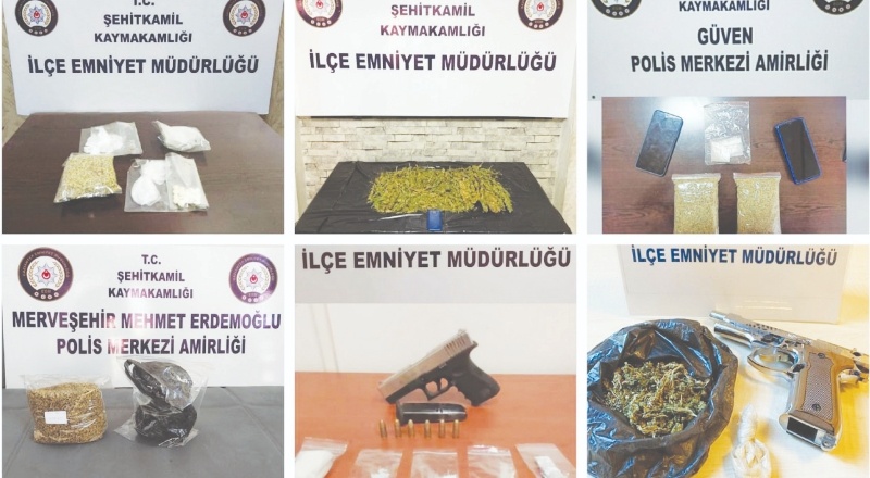 Narkotik operasyonunda 20 şüpheli tutuklandı