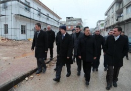 Narlıtepe sosyal tesisinin yapımı sürüyor