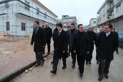 Narlıtepe sosyal tesisinin yapımı sürüyor