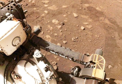 NASA, Mars kaşifinin yüzeydeki ilerleyişinin ilk sesini yayınladı