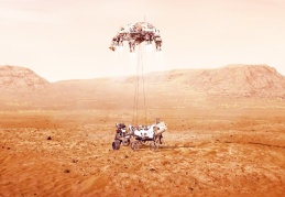 NASA, Perseverance'ın iniş görüntülerini paylaştı