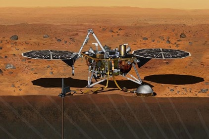 NASA&#039;nın uzay aracı InSight Mars&#039;a indi