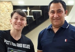 Natiia Pantsulaila'da yuvada kaldı