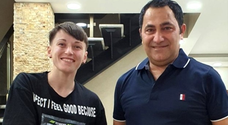 Natiia Pantsulaila'da yuvada kaldı