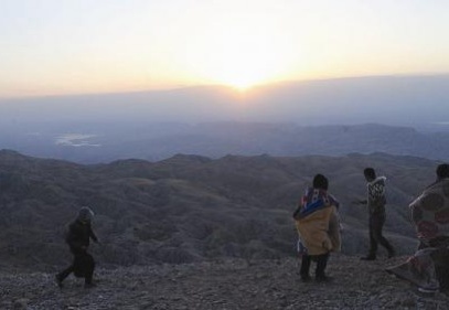 Nemrut’ta güneşin doğuşunu izlediler