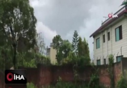 Nepal'da fırtına: 2 ölü, 100 yaralı