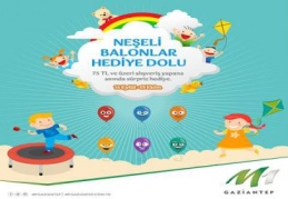 “Neşeli Balonlar Hediye Dolu”