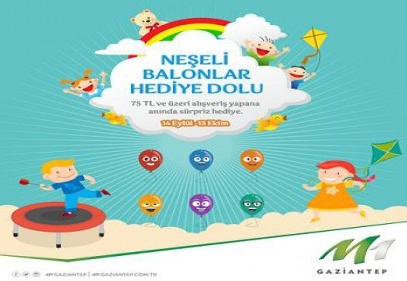 “Neşeli Balonlar Hediye Dolu”