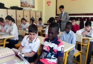 Nijeryalı öğrenciler Gaziantep'te Türkçe pratik yaptı