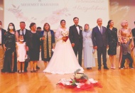 Nikah 30 şahit eşliğinde kıyıldı