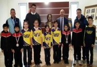 Nilay Çelik il ikincisi, Naz Oral ve Polat Çupurbaş il dördüncüsü oldu