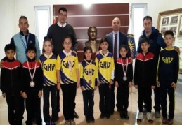 Nilay Çelik il ikincisi, Naz Oral ve Polat Çupurbaş il dördüncüsü oldu