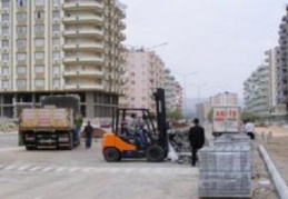 Nizip Belediyesi çalışıyor