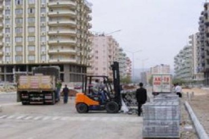 Nizip Belediyesi çalışıyor