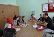 Nizip İlçe Milli Eğitim  SBS ve LYS tercih bürosu kurdu