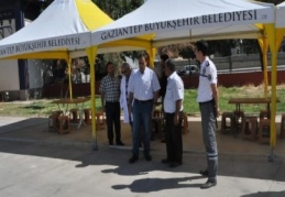 Nizip'te kurban kesimi için tüm hazırlıklar tamamladı