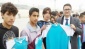 Nizip’teki kampta Suriyeli gençlere spor malzemesi dağıtıldı