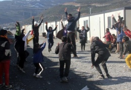 Nurdağı ilçesinde depremzede çocuklara psikolojik destek verilmeye başlandı
