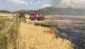 Nurdağı ilçesinde tarım arazisinde çıkan yangın büyük korkuya neden oldu