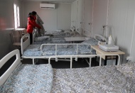 Nurdağı'na 25 yatak kapasiteli sahra hastanesi kuruldu