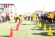 Nurdağı’nda 22 eğitsel oyun, yüz boyama ve palyaço gösterisi yapıldı