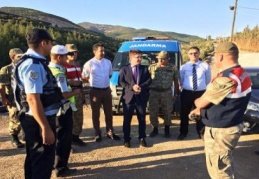 Nurdağı'nda okul servisleri denetlendi