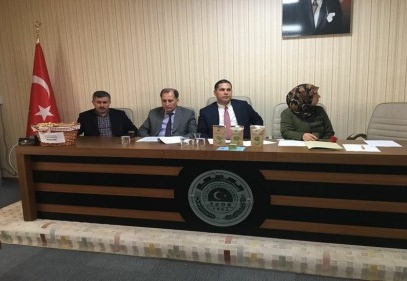 Nurdağı'nda yer fıstığı bilgilendirme toplantısı yapıldı