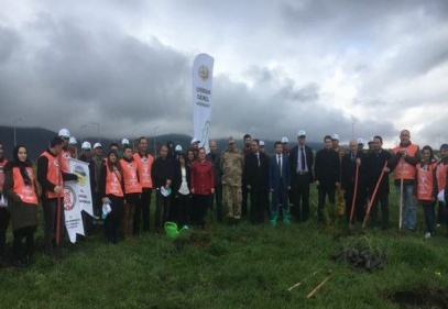 Nurdağı’nda ‘Zeytin Dalı Hatıra Ormanı’ dikildi