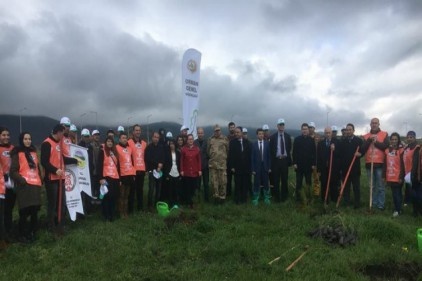 Nurdağı&#8217;nda &#8216;Zeytin Dalı Hatıra Ormanı&#8217; dikildi