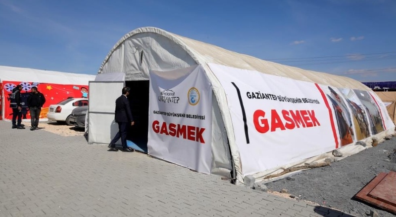 Nurdağı’ndaki konteyner kente aileler yerleştiriliyor