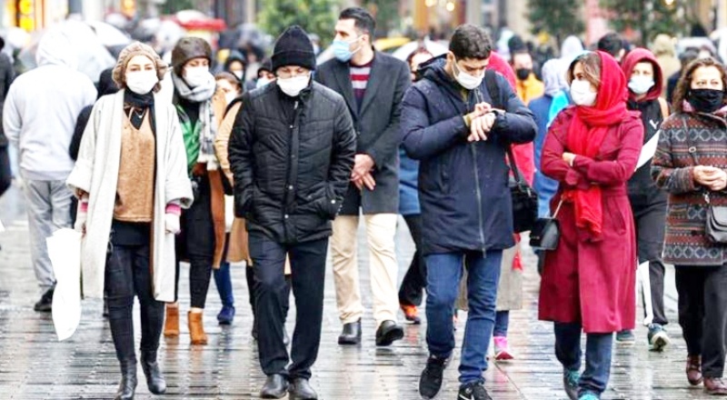 'O maskeleri çöpe atın'