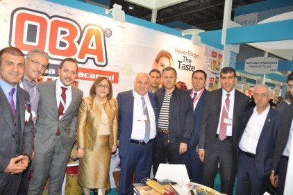 OBA Makarna, 35 farklı ürün çeşidi ve standı ile oldukça ilgi çekti