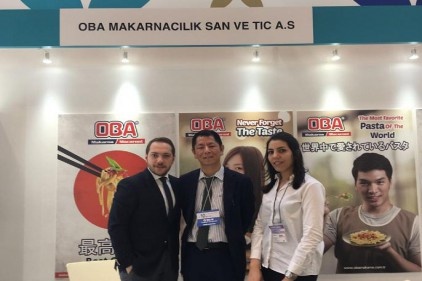 Oba Makarna 130 milyonluk Japon pazarına göz koydu