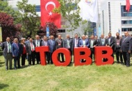 Oda ve Borsalar TOBB genel kuruluna katıldı