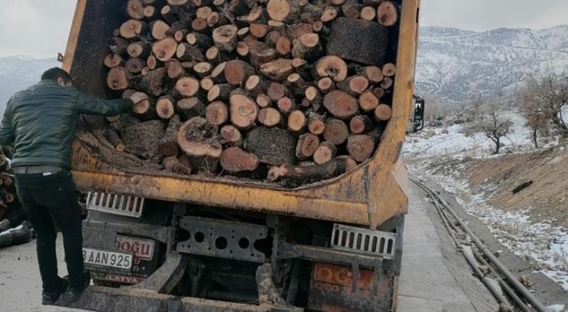 OGM'den deprem bölgesine 720 ton yakacak odun gönderildi