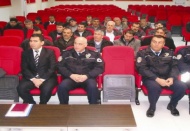 Öğrenci servisi sürücülerine eğitim verildi